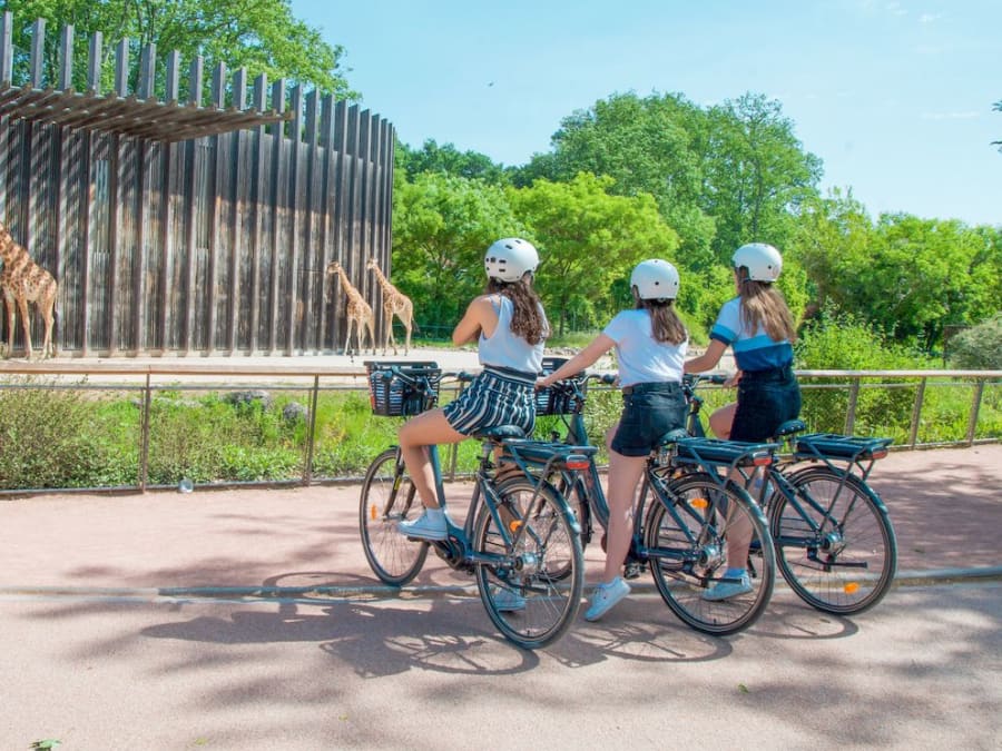 Cycling in Parc de la Tête d'Or